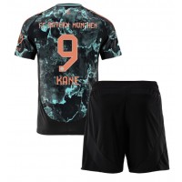 Camisa de Futebol Bayern Munich Harry Kane #9 Equipamento Secundário Infantil 2024-25 Manga Curta (+ Calças curtas)